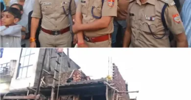 लक्ष्मीपुर पट्टी में निर्माणाधीन मकान का लेंटर अचानक भरभराकर गिरा, एक की मौत