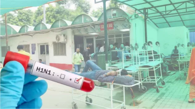 स्वाइन फ्लू की चपेट में आने वाले मरीजों की संख्या बढ़ रही