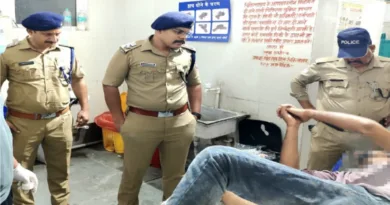 लूट, मारपीट और अप्राकृतिक कृत्य करने वाले गिरोह के मुख्य आरोपी पुलिस मुठभेड़ के बाद गिरफ्तार