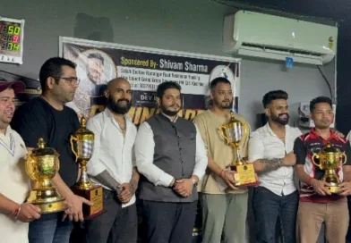 पांच दिवसीय उत्तराखंड ओपन स्नूकर टूर्नामेंट का भव्य समापन