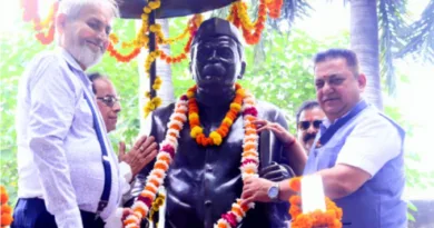 भारत रत्न पंडित गोविंद बल्लभ पंत की 139वीं जयंती पंत पार्क में धूमधाम से सम्पन्न