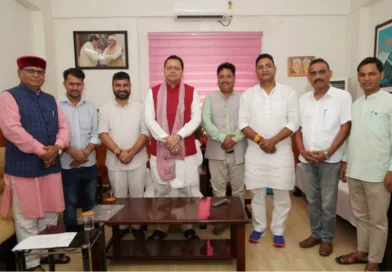 मुख्यमंत्री ने की जिला सहकारी बैंकों के नवनिर्वाचित अध्यक्षों से भेंट