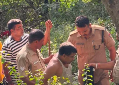 हमला कर उनकी कार क्षतिग्रस्त करने वाला आरोपी दबोचा