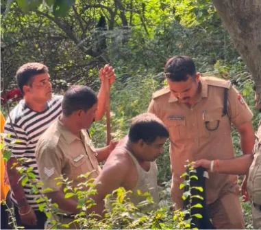 हमला कर उनकी कार क्षतिग्रस्त करने वाला आरोपी दबोचा