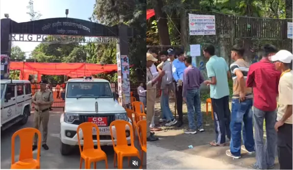 काशीपुर में छात्रसंघ चुनाव के लिए मतदान शुरू, पुलिस मुस्तैद