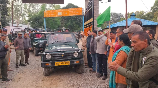 कॉर्बेट टाइगर रिजर्व में बिजरानी पर्यटन जोन पर्यटकों के लिए खुला