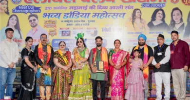 एलायंस क्लब का भव्य डांडिया महोत्सव: गरबा-डांडिया की थाप पर झूमीं सैकड़ों महिलाएं