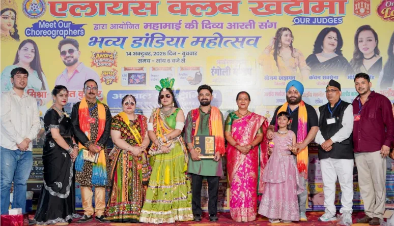 एलायंस क्लब का भव्य डांडिया महोत्सव: गरबा-डांडिया की थाप पर झूमीं सैकड़ों महिलाएं