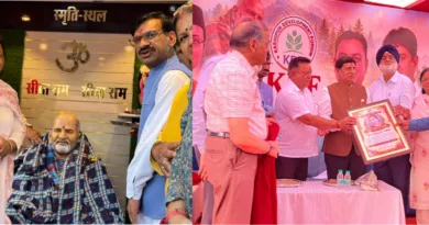 काशीपुर में परम श्रद्धेय बाबा नीम करोली जी की प्रतिमा के अनावरण