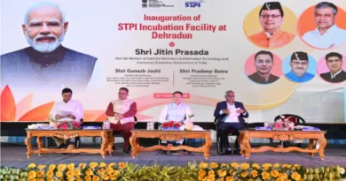 आईटी पार्क देहरादून में सॉफ्टवेयर टेक्नोलॉजी पार्क्स ऑफ इंडिया (एसटीपीआई) की नई आधुनिक बिल्डिंग शुरू