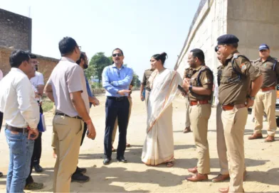 मेलाधिकारी एवं पुलिस महानिरीक्षक कुम्भ मेला हरिद्वार द्वारा एन0एच0ए0आई0 के साथ निर्माणाधीन रिंग रोड का संयुक्त निरीक्षण