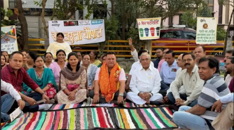 रॉयल एंक्लेव में स्वच्छता चौपाल का आयोजन